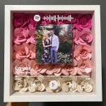 Wooden Craft A4 Shadow Box with Glass Front Wood Keepsake Frame Box Wholesale 12x12