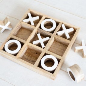 Sunny Kids Educational Wooden Toy Craft Game Classic Large Enamel Tic-Tac-Toe 0-24 Months Unisex