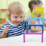 Sunny DIY Rainbow Stacker Set Children Education Montessori Wooden Building Blocks - Zhejiang Model Edu Toys Unisex Toys