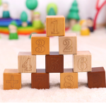 Custom Capture Baby's Growth Over Time Months Weeks Years Wooden Photo Prop Baby Milestone Blocks