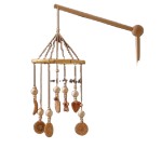 Wooden Bed Chime Wind Chime Hanging Decor Children's Room Crib Hanging Bedroom Room Decor Bed Mobile