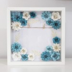 Wholesale High Quality 12x12 8.5x11 Black Shadow Box Frame with Soft Linen Back