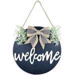 Wholesale Interchangeable Hanging Wooden Spring Welcome Home Farmhouse Sign