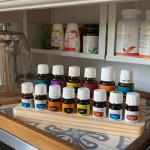 Custom Wooden Essential Oil Storage Organizer Display Stand