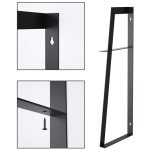 Custom 2 Shelves 2 Piece Pine Wood Solid Wood Floating Shelf Wall Mounted