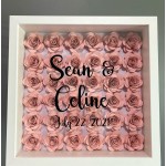 Wholesale Inch 3D Depth Square White Wood 8x8 12x12 Shadow Box Photo Frame