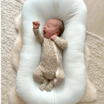 Muslin Baby Lounger Cover Soft 100% Organic Cotton Sofa Cover for Boys and Girls Newborn Lounger