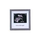 2025 Hot Selling Love at First Sight Baby Wooden Ultrasound Photo Frame