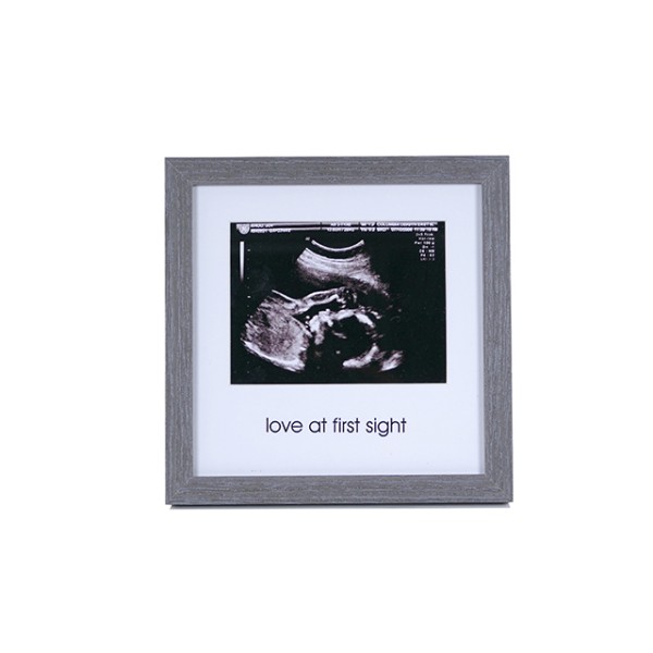 2025 Hot Selling Love at First Sight Baby Wooden Ultrasound Photo Frame