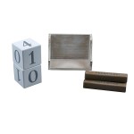 Natural Baby Milestone Block Photography Age Prop Pine Wood Week Month Year