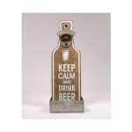 Hot Selling Tool Kitchen Rustic Wood Wall Mounted Beer Bottle Opener with Catcher Wood Box and Wall Sign