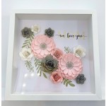 High Quality Wholesale 12x12 8x8 6x6 Shadow Box Wood Picture Frame with Linen Mat