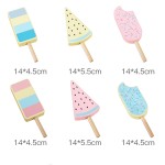 Sunny Simulation Kitchen Pretend Toy Wooden Montessori Educational Children Gift Fruit Vegetable Salad Burger Fries