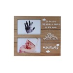 Custom Non-Toxic No-Bake Clay Deluxe Baby Footprint and Handprint Baby Frame Kit