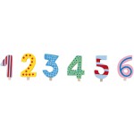 Customizable Movable Letters Montessori Colorful Birthday Party Wooden Small Train Candle Holder Children Cake Decorations