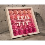 High Quality Custom Wood White Custom Square Shadow Box Frame Wholesale 12x12