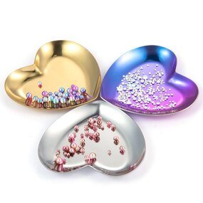 Manufacturer Hot Selling Luxury Stainless Steel Laser Decorated Plate Serving Tray Rolling Tray Jewelry Box Storage Tray