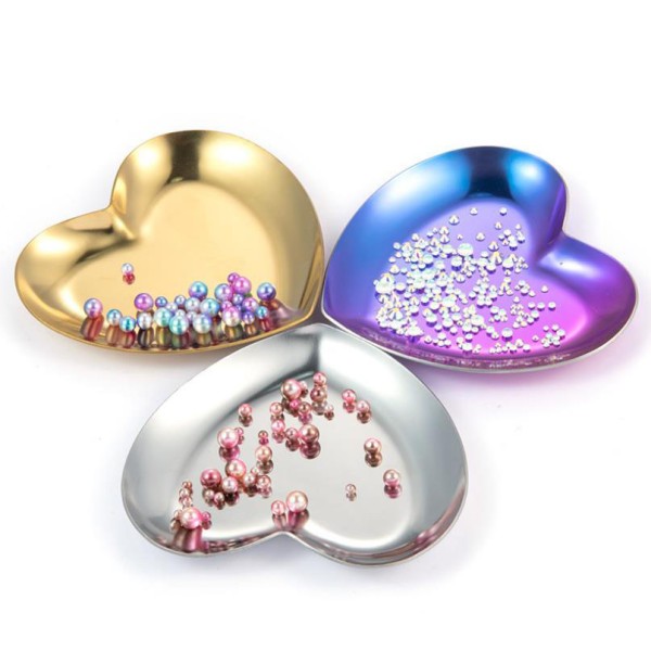 Manufacturer Hot Selling Luxury Stainless Steel Laser Decorated Plate Serving Tray Rolling Tray Jewelry Box Storage Tray