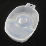 Manicure Bowl Nail Tip Finger Soaker Soaking Tray Treatment Makeup Remover Spa Wash Nail Art DIY Salon Soaking Bowl