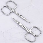 Professional High Quality Stainless Steel Curved Cuticle Scissors Sharp Blade Tip Beauty Nail Care