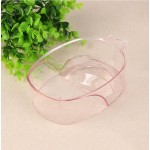 Manicure Bowl Nail Tip Finger Soaker Soaking Tray Treatment Makeup Remover Spa Wash Nail Art DIY Salon Soaking Bowl