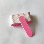 Wholesale Mini Pink Nail File Custom Logo Nail Salon