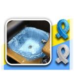 Hot Selling Disposable Plastic Spa Liners 400pcs/Box for Beauty Salon Pedicure Chairs and Foot Bath Liners