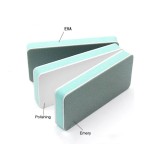 Professional Hot Selling Product Salon Sponge Double-Sided Nail Buffer Block