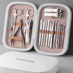 12-in-1 Professional Stainless Steel Nail Clipper Travel Beauty Set Manicure and Pedicure Set Personal Care Tools