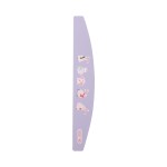 Custom Easter Egg Cartoon Pattern Half Moon Nail File 80/100/120/150/180/240/320 Grit Emery Board with Nail File