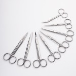 Professional Medical Instrument Surgical Scissors Operating Scissors Straight Curved