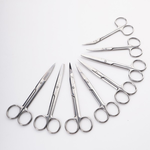 Professional Medical Instrument Surgical Scissors Operating Scissors Straight Curved