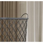 Cheap Large Round Children's Dirty Clothes Basket Wholesale Decorative Laundry Wire Material Laundry Storage Basket