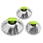 Vegetable Steamer Stainless Steel Foldable Dim Sum Steamer