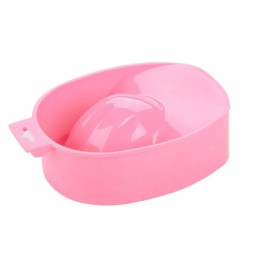 Manicure Bowl Nail Tip Finger Soaker Soaking Tray Treatment Makeup Remover Spa Wash Nail Art DIY Salon Soaking Bowl
