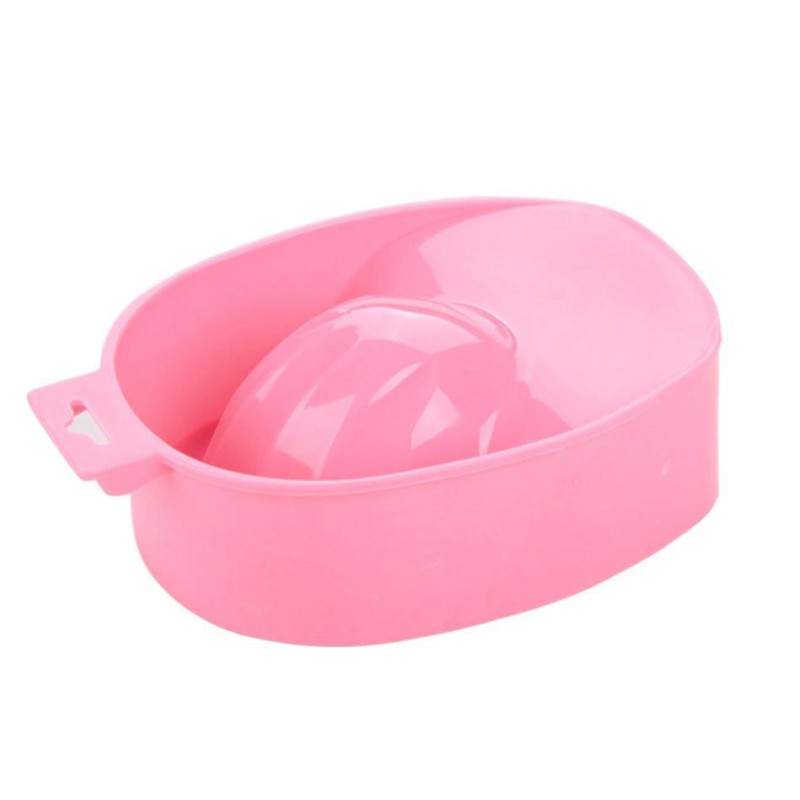 Manicure Bowl Nail Tip Finger Soaker Soaking Tray Treatment Makeup Remover Spa Wash Nail Art DIY Salon Soaking Bowl