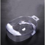 Manicure Bowl Nail Tip Finger Soaker Soaking Tray Treatment Makeup Remover Spa Wash Nail Art DIY Salon Soaking Bowl