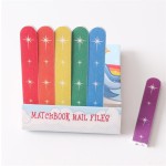 Factory Hot Selling Matchbox Mini Nail File Disposable Nail File Manicure Tools