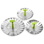 Vegetable Steamer Stainless Steel Foldable Dim Sum Steamer