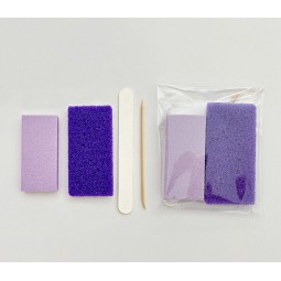 Factory Wholesale Nail Tools 4-Piece EVA Disposable Pedicure Set