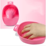 Manicure Bowl Nail Tip Finger Soaker Soaking Tray Treatment Makeup Remover Spa Wash Nail Art DIY Salon Soaking Bowl