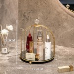 Wholesale 2-Layer Cosmetic Storage Box Iron Frame Storage Box Birdcage Storage Box Living Room Cosmetics