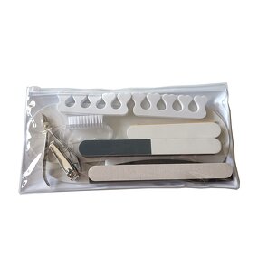 Professional PVC Bag Disposable 12-Piece Pedicure Manicure Set