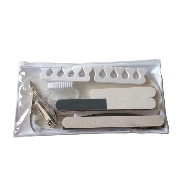 Professional PVC Bag Disposable 12-Piece Pedicure Manicure Set