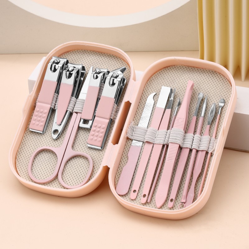 14-Piece Stainless Steel Nail Clipper