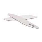 High Quality Sandpaper Nail File Custom Printed Logo Double-Sided 100/180 Grit Nail Supplies
