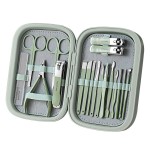 12-in-1 Professional Stainless Steel Nail Clipper Travel Beauty Set Manicure and Pedicure Set Personal Care Tools