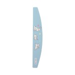 Custom Easter Egg Cartoon Pattern Half Moon Nail File 80/100/120/150/180/240/320 Grit Emery Board with Nail File