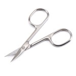 Makeup Scissors Stainless Steel Round Tip Facial Ear Nose Hair Beard Eyebrow Trimming