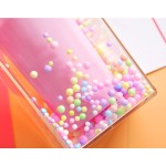Most Popular Colorful Transparent Clear Acrylic Bubble Ball Cute Fancy Pen Holder Desk Cute Makeup Brush Plastic Tool Cup